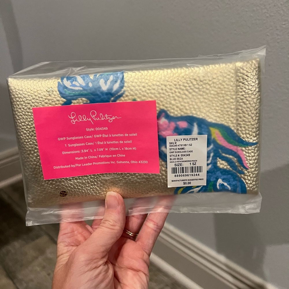 Lilly Pulitzer GWP Sunglasses Case